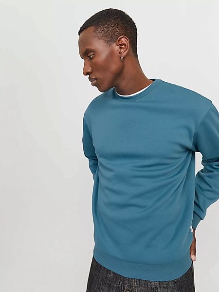 Jack & Jones Sweatshirt "JJEBRADLEY SWEAT CREW NOOS", mit Rippbündchen günstig online kaufen