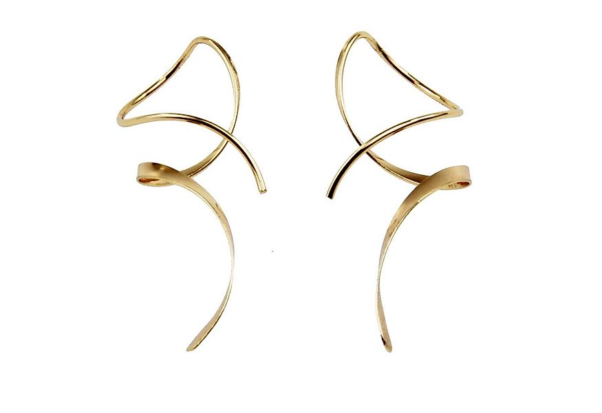 FOUORTUNATE-BEE Paar Ohrhänger Ohrhänger Damen Spiral Ohrstecker mit geomet günstig online kaufen