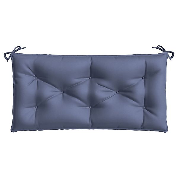vidaXL Sitzauflage Gartenbank-Auflage Marineblau 110x50x7 cm günstig online kaufen