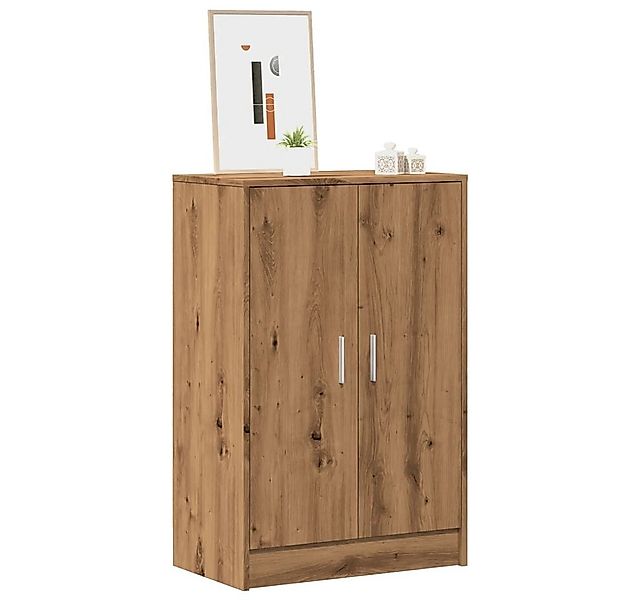 vidaXL Schuhschrank Schuhschrank Artisan-Eiche 60x35x92 cm Spanplatte günstig online kaufen