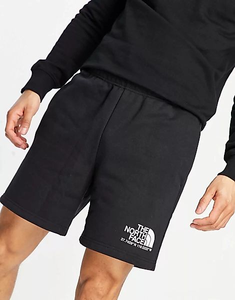 The North Face – Shorts in Schwarz mit Logo günstig online kaufen