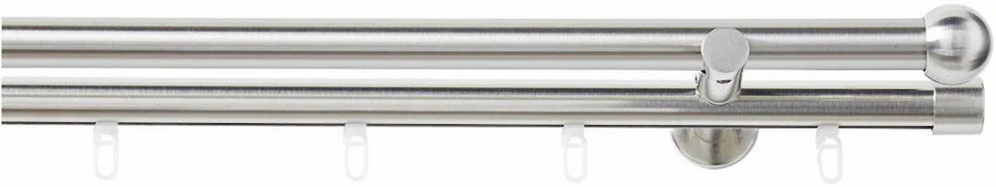 Good Life Kombi-Vorhangstange "Bola" Ø 20 mm 2 läufig-läufig Fixmaß günstig online kaufen