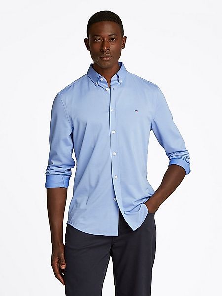 Tommy Hilfiger Langarmhemd PERFORMANCE TWO TONE SF SHIRT günstig online kaufen