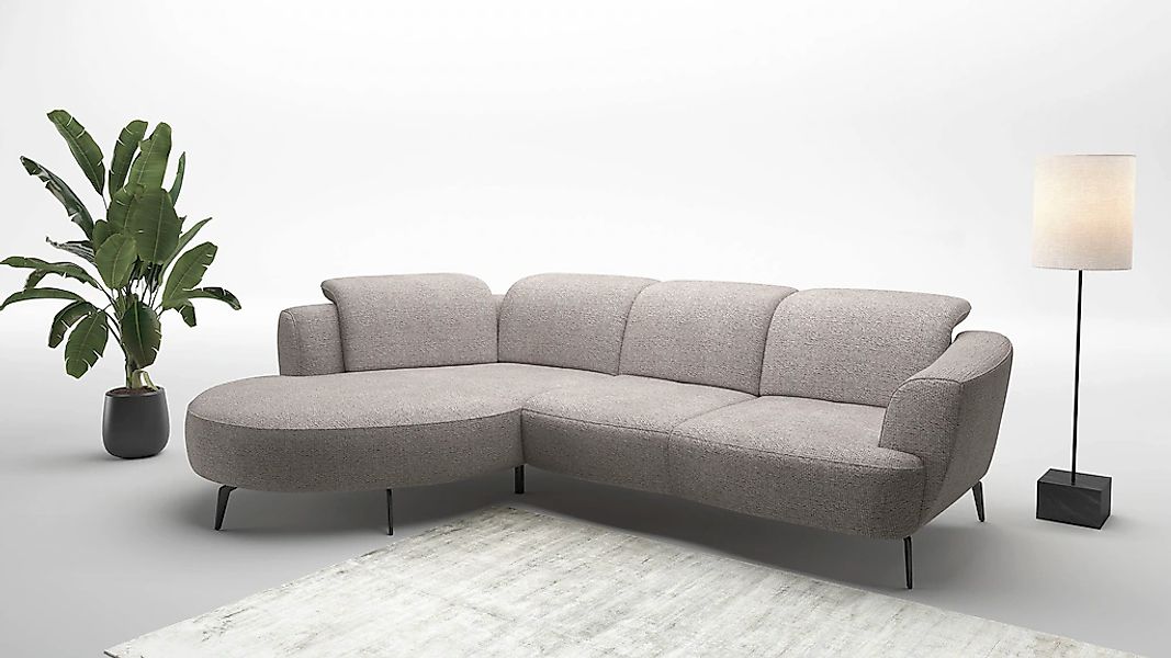 sit&more Ecksofa "Zoe", ink.Sitztiefenverstellung, wahlweise mit Kopfteilve günstig online kaufen