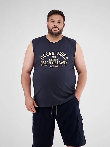 LERROS Muskelshirt "Print-Tanktop in Großen Größen" günstig online kaufen