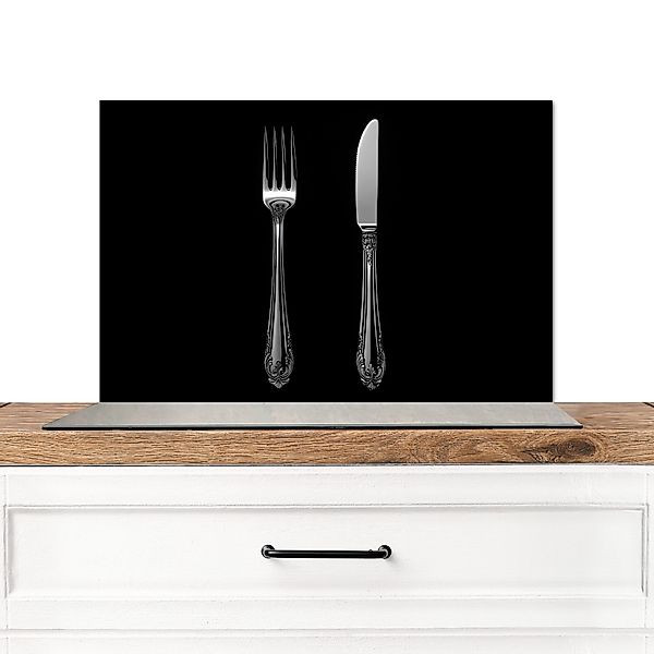 MuchoWow Küchenrückwand Gabel - Messer - günstig online kaufen