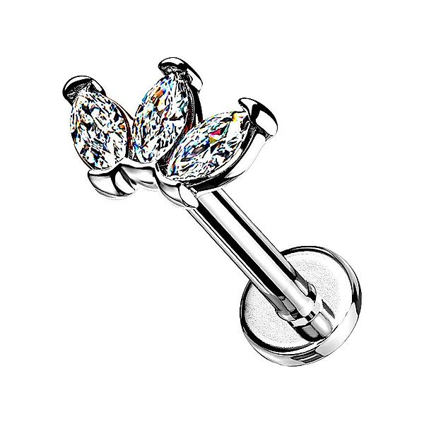Taffstyle Piercing-Set Tragus Labret Piercing Stecker günstig online kaufen