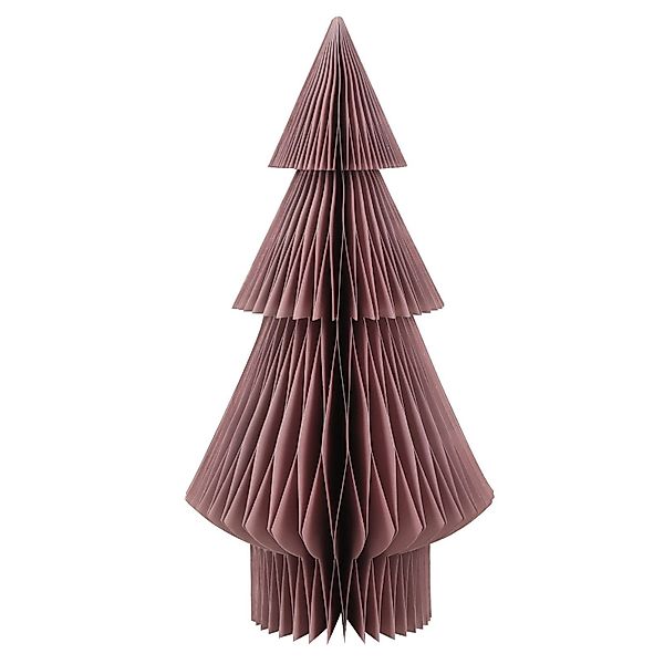 Logbuch-Verlag Dekofigur Weihnachtsbaum rosa Papier - günstig online kaufen