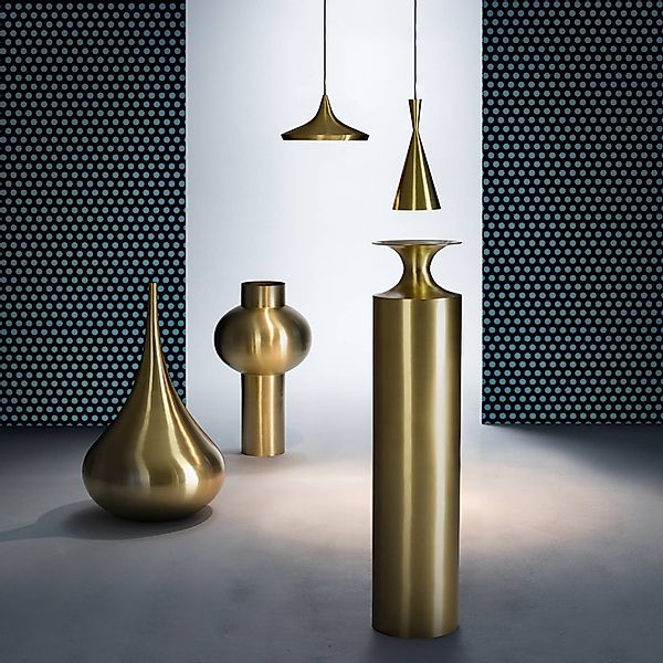 Tom Dixon Beat Wide LED-Hängeleuchte, messing günstig online kaufen