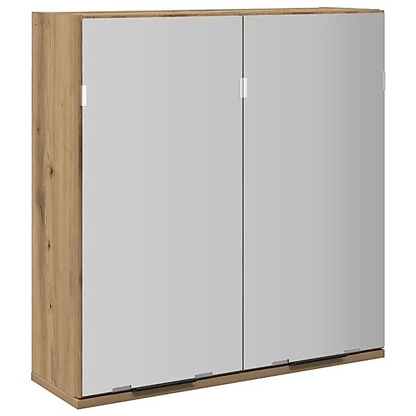 vidaXL Bad-Spiegelschrank Artisan-Eiche 64x20x66,5 cm Holzwerkstoff 856941 günstig online kaufen