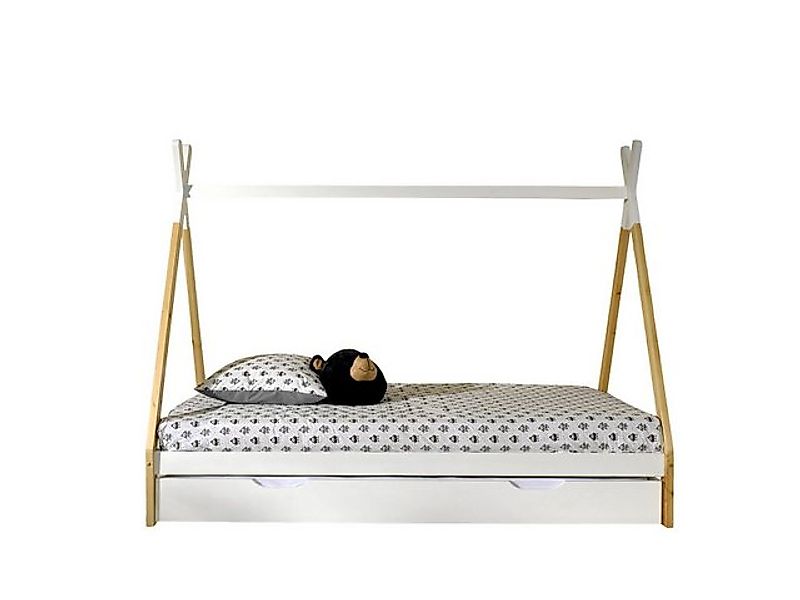 58 aufm Kessel Kinderbett Zeltbett Karyn 5 206x98x158 Kinderbett Bodenbett günstig online kaufen