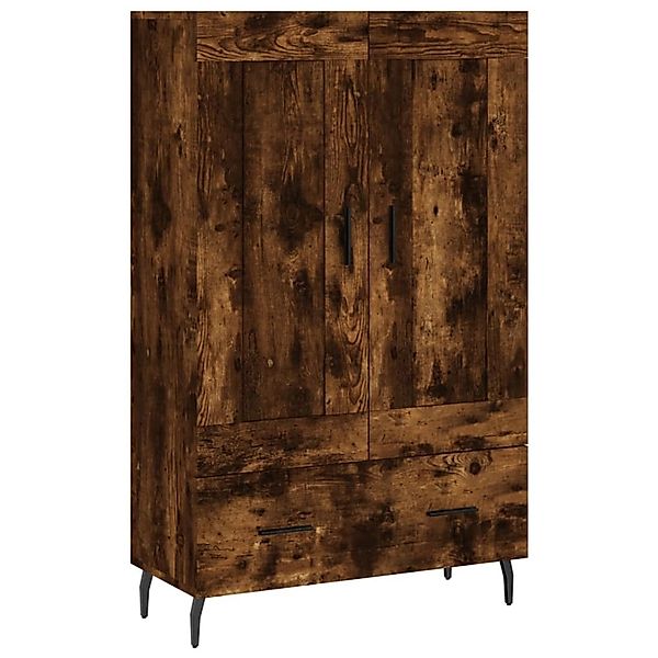 vidaXL Highboard Räuchereiche 69,5x31x115 cm Holzwerkstoff 830345 günstig online kaufen