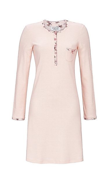 Ringella Nachthemd mit Knopfleiste Wärmender Interlock günstig online kaufen