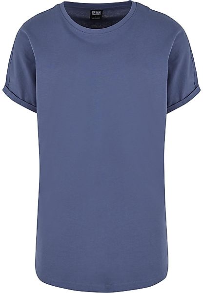 URBAN CLASSICS T-Shirt "Urban Classics Herren Long Shaped Turnup Tee", (1 t günstig online kaufen
