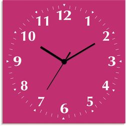 Artland Wanduhr "Uni Trendfarben" wahlweise mit Quarz- oder Funkuhrwerk, la günstig online kaufen