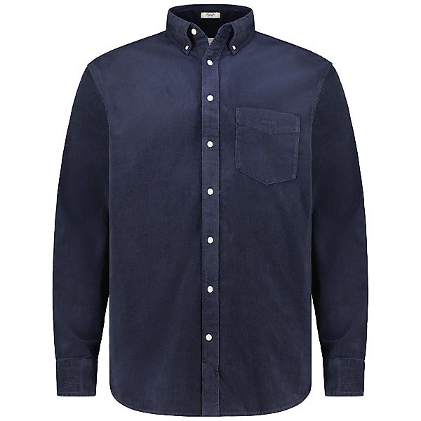 Gant Freizeithemd aus Cord Farbe dunkelblau Größe: 3XL günstig online kaufen