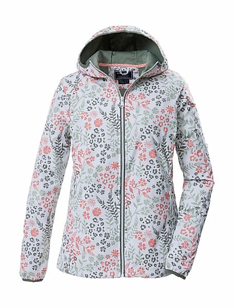 Killtec Softshelljacke "KOS 14 WMN SFTSHLL JCKT AOP" Wasserabweisende, atmu günstig online kaufen