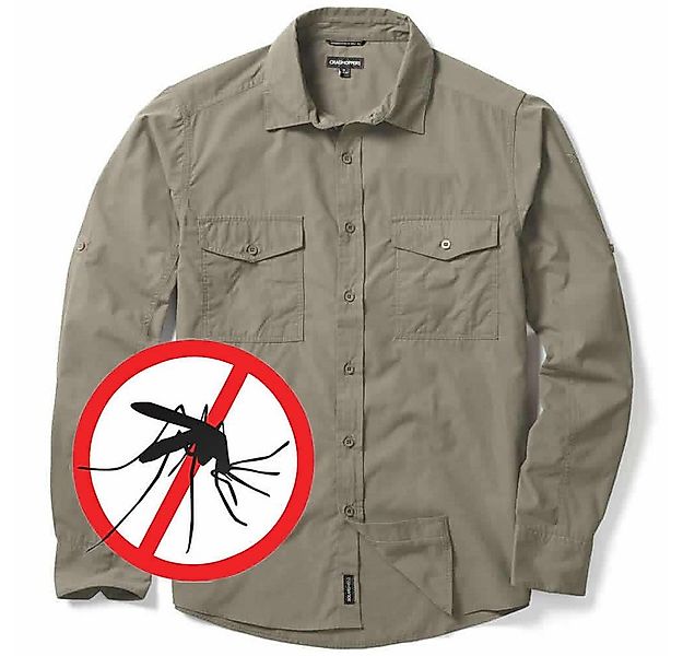 RennerXXL Funktionsshirt Craghoppers NosiLife Kiwi Langarm Mückenschutz Her günstig online kaufen