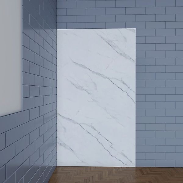 Duschparadies Duschwand 3mm Duschrückwand PE-Aluminium Verbundplatten günstig online kaufen