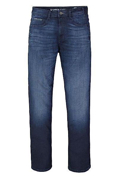 Garcia 5-Pocket-Jeans Garcia Herren Jeans Rocko - dunkelblau (1-tlg) günstig online kaufen