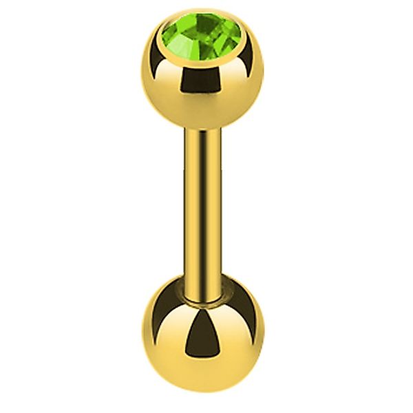 Taffstyle Piercing-Set Piercing Ohr Cartilage vergoldet günstig online kaufen