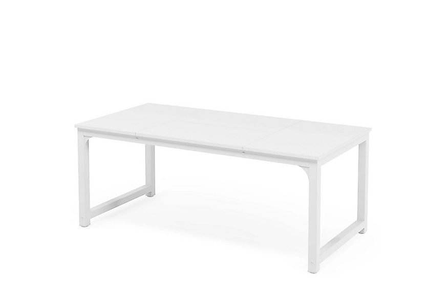 Tribesigns Arbeitstisch 160/180x80 cm, großer Industrial Computertisch für günstig online kaufen