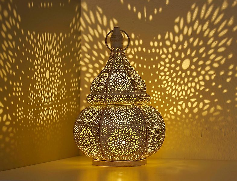 Northpoint LED Windlicht Orientalisches Windlicht Dekoration spannendes Sch günstig online kaufen