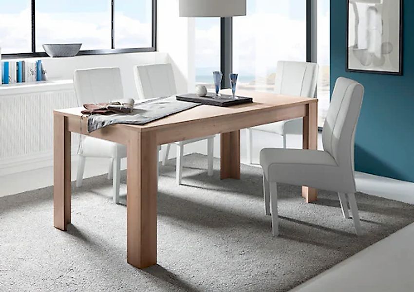Home affaire Esstisch "Firenze", Breite 180 cm, erweiterbar durch Ansteckpl günstig online kaufen