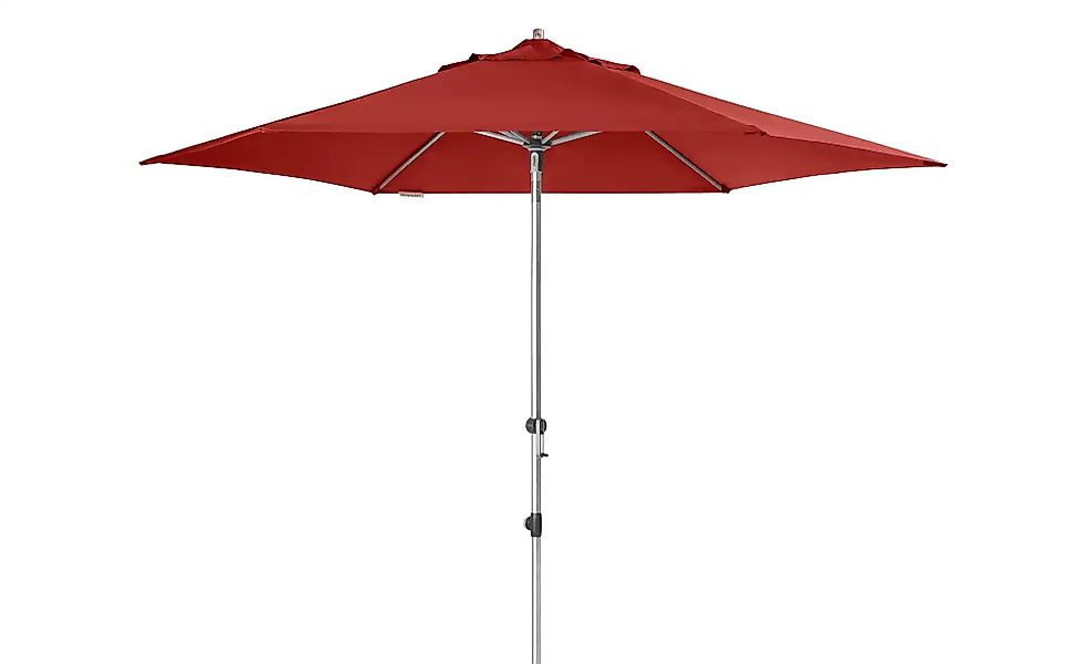 Doppler Marktschirm Expert Ø 306 cm Bordeaux mit Kurbelmechanik günstig online kaufen