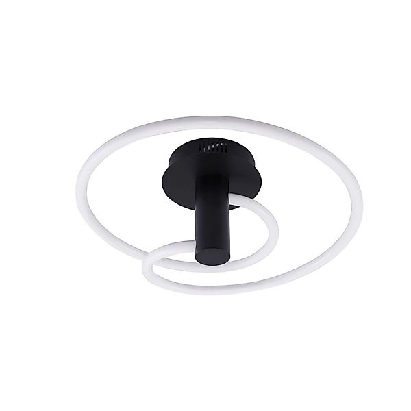 Lucande LED Deckenleuchte Valenora 10030107 Dimmbar Modern in Weiß 1-flammi günstig online kaufen