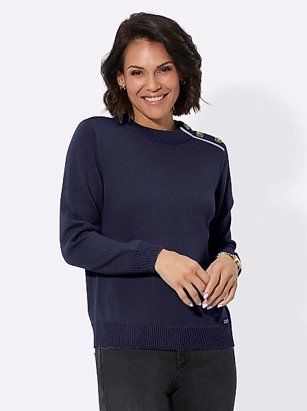 Casual Looks Rundhalspullover "Pullover" günstig online kaufen
