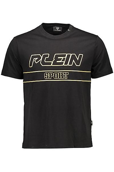 PLEIN SPORT T-Shirt Herren Kurzarm T-Shirt Schwarz - Sportlicher Style günstig online kaufen