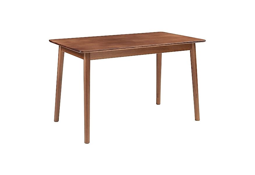 en.casa Esstisch, »Klijori« 140x70x74 cm rechteckig Holz Walnussoptik günstig online kaufen