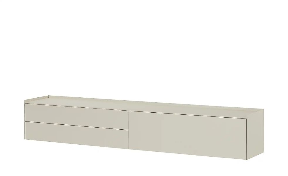 sound+vision Hänge Lowboard  Milo ¦ beige ¦ Maße (cm): B: 240 H: 40 T: 43.0 günstig online kaufen