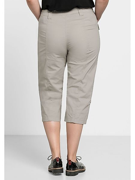 Sheego 3/4-Hose "Große Größen", Mit Krempelfunktion günstig online kaufen