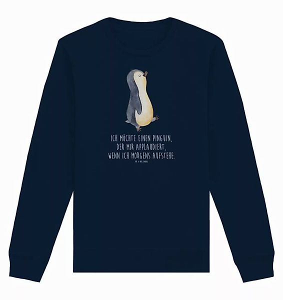 Mr. & Mrs. Panda Longpullover Größe L Pinguin marschieren - French Navy - G günstig online kaufen