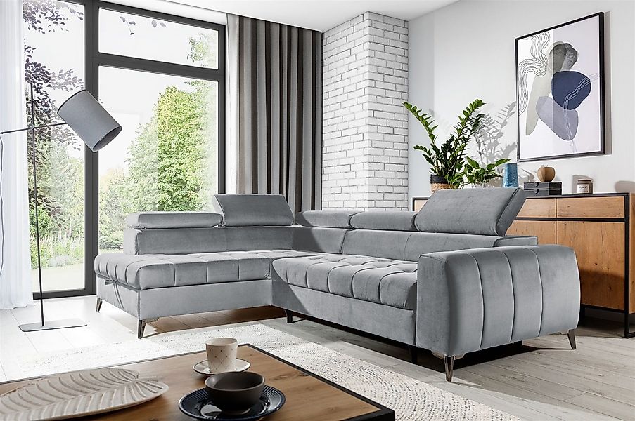 Fun Möbel Ecksofa Ecksofa Schlafsofa AGNESA günstig online kaufen