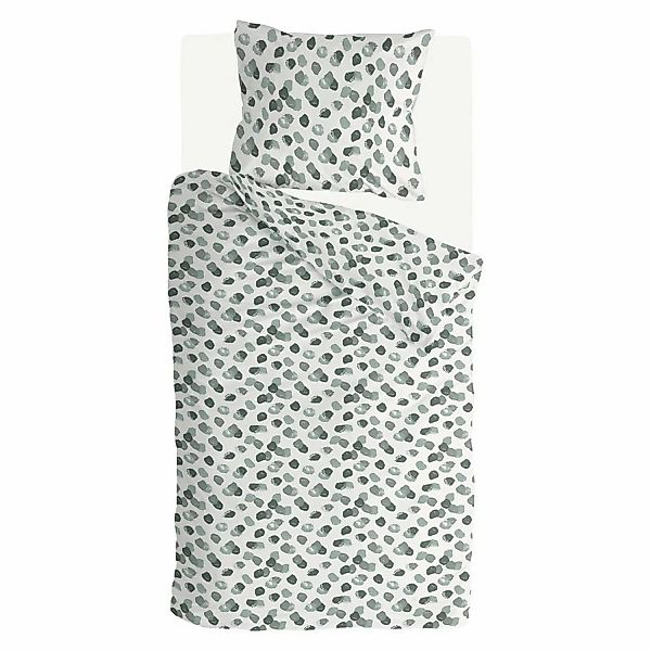 Bestlivings Bettwäsche-Set 135 x 200 cm Spotty Animal Green günstig online kaufen