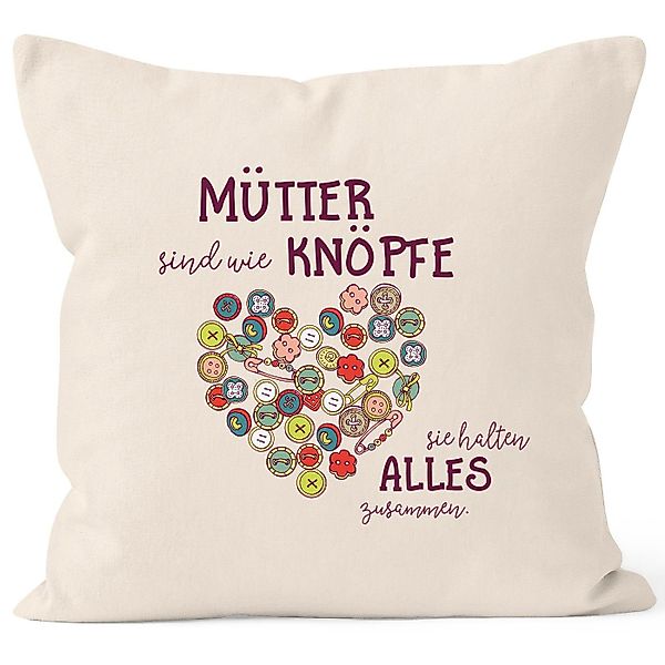 MoonWorks Dekokissen Kissen-Bezug Mütter sind wie günstig online kaufen