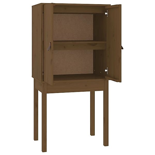 vidaXL Highboard Honigbraun 60x40x120 cm Massivholz Kiefer 821747 günstig online kaufen