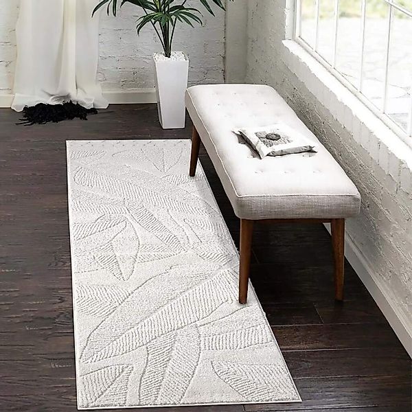 Carpet City Teppich "LOUNGE 0629" rechteckig 15 mm Höhe Kurzflor-Teppich Mo günstig online kaufen