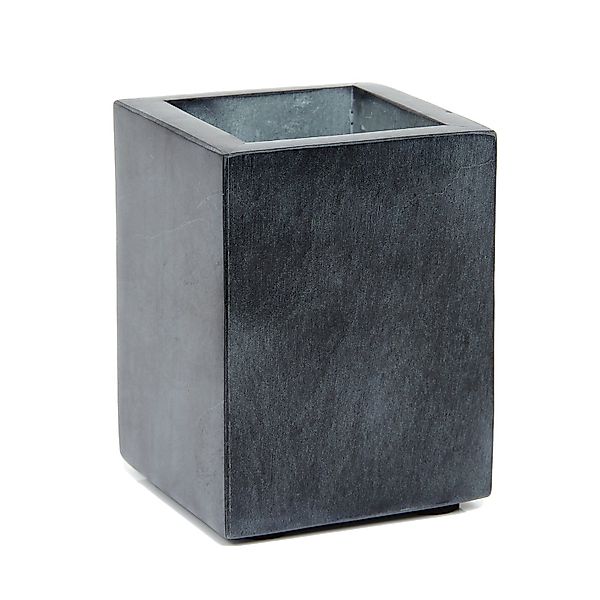houseproud Zahnputzbecher Cubic Dark Zahnputzbecher günstig online kaufen