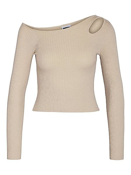 Noisy may Strickpullover Ein-Schulter Slim Fit gestrickt NMFINA L/S ONE SHO günstig online kaufen
