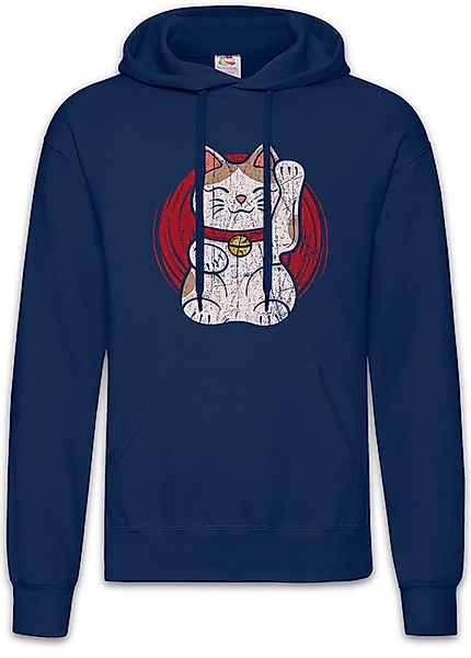 Urban Backwoods Hoodie Maneki Neko V Herren Hoodie Winkekatze Maneki-neko M günstig online kaufen