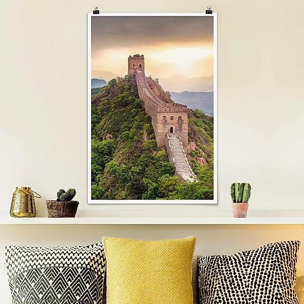 Poster Die unendliche Mauer von China günstig online kaufen