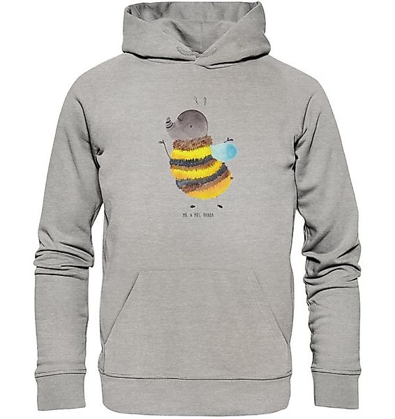 Mr. & Mrs. Panda Hoodie Größe S Hummel flauschig - Heather Grey - Geschenk, günstig online kaufen