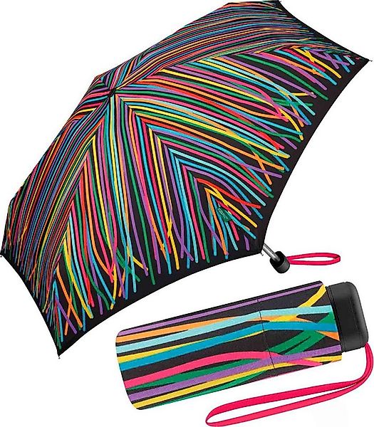 United Colors of Benetton Taschenregenschirm Ultra Mini Flat - Ribbons, kun günstig online kaufen