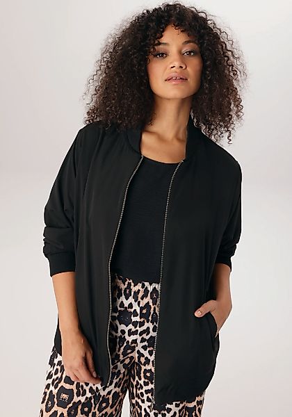Aniston PLUS Blouson In Crepe-Qualität - NEUE KOLLEKTION günstig online kaufen