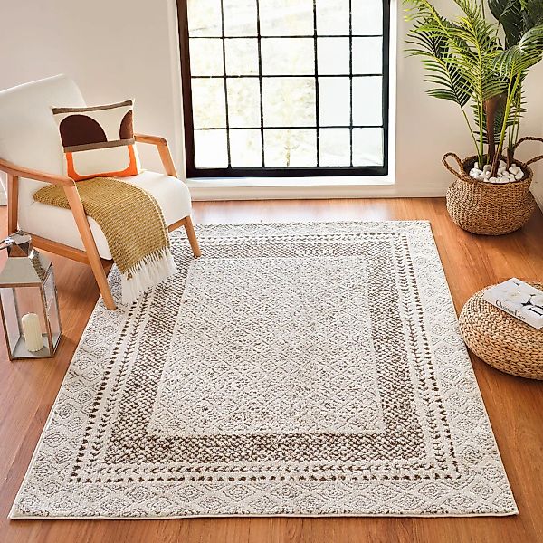 Livabliss Teppich "MONACO" rechteckig 14 mm Höhe Skandinavischer Teppich, K günstig online kaufen