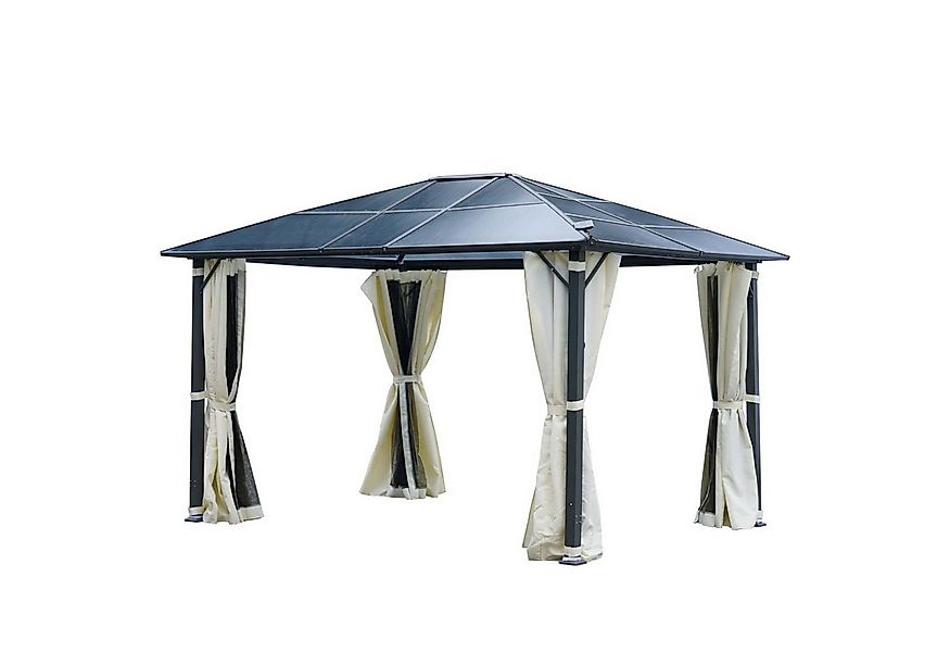 BRAST Pavillon Summerdream Aluminium 3x4m Garten Moskitonetz TÜV geprüft, m günstig online kaufen